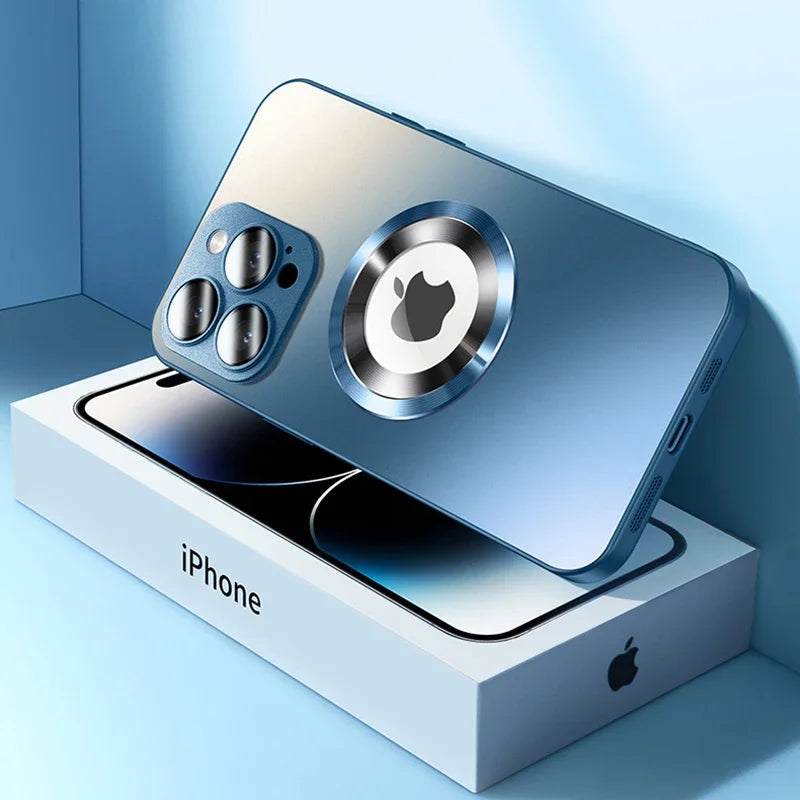 Luxus MagSafe Hülle für Iphone 17/16/15/14 Pro Max | Kamera- & Stoßschutz Handyhülle JLR Design