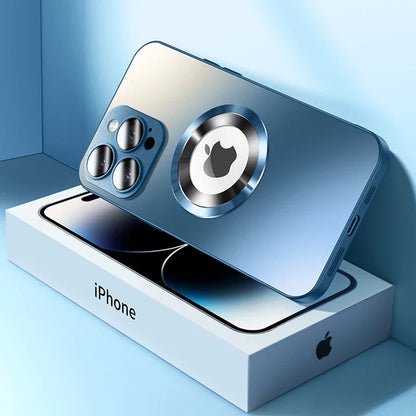 Luxus MagSafe Hülle für Iphone 17/16/15/14 Pro Max | Kamera- & Stoßschutz Handyhülle JLR Design