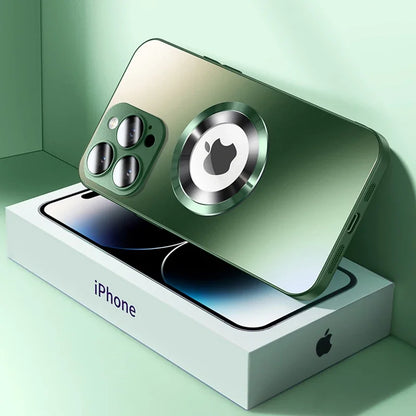 Luxus MagSafe Hülle für Iphone 17/16/15/14 Pro Max | Kamera- & Stoßschutz Handyhülle JLR Design