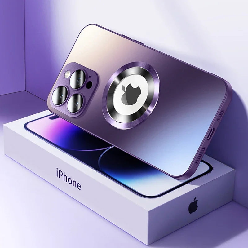 Luxus MagSafe Hülle für Iphone 17/16/15/14 Pro Max | Kamera- & Stoßschutz Handyhülle JLR Design