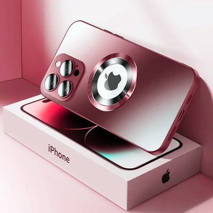 Luxus MagSafe Hülle für Iphone 17/16/15/14 Pro Max | Kamera- & Stoßschutz Handyhülle JLR Design