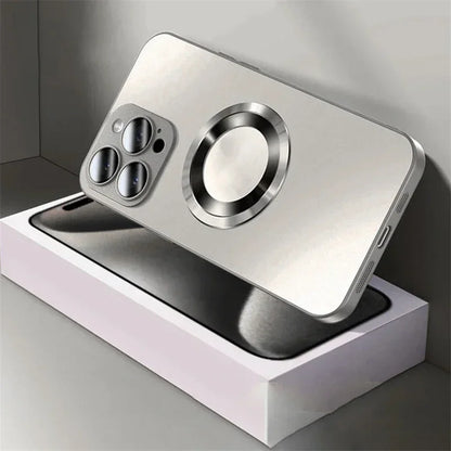 Luxus MagSafe Hülle für Iphone 17/16/15/14 Pro Max | Kamera- & Stoßschutz Handyhülle JLR Design