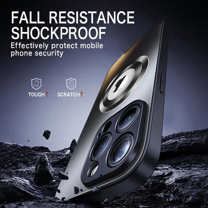 Luxus MagSafe Hülle für Iphone 17/16/15/14 Pro Max | Kamera- & Stoßschutz Handyhülle JLR Design