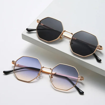 luxus-sonnenbrille-or-quadratisch-or-polygon-or-metall-or-vintage-or-spiegelglas-brille-jlr-design-37219 - JLR Design