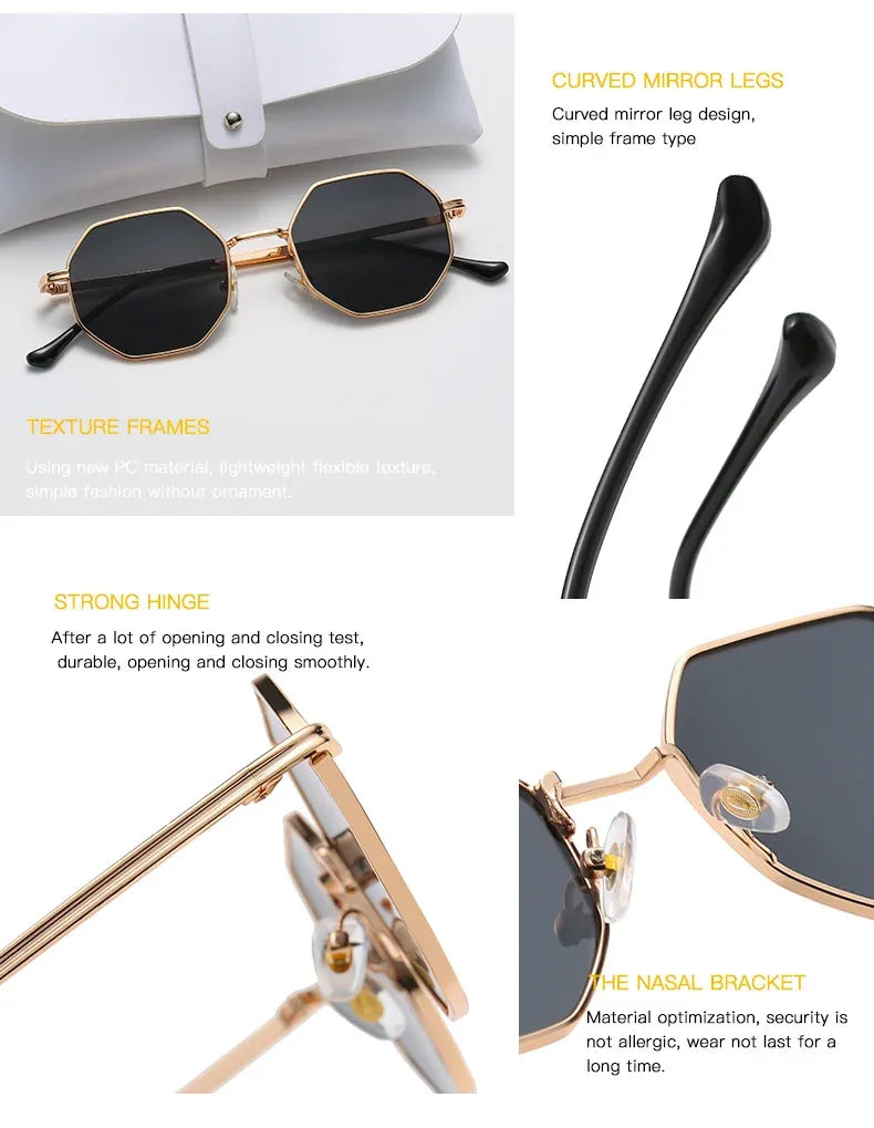 luxus-sonnenbrille-or-quadratisch-or-polygon-or-metall-or-vintage-or-spiegelglas-brille-jlr-design-73828 - JLR Design