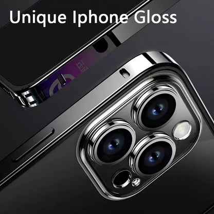 Magnetic Metal Phone Case For Iphone 13 14 15 16 Pro Max magnetische Hülle Iphone JLR Design