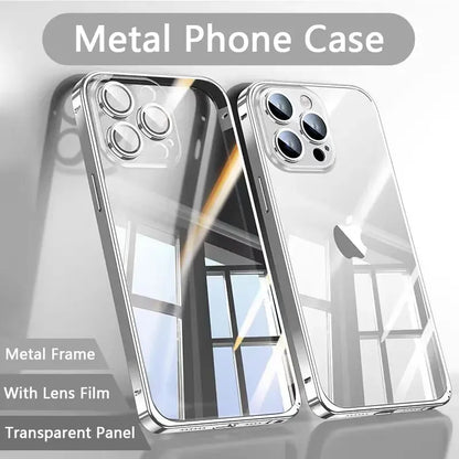 Magnetic Metal Phone Case For Iphone 13 14 15 16 Pro Max magnetische Hülle Iphone JLR Design