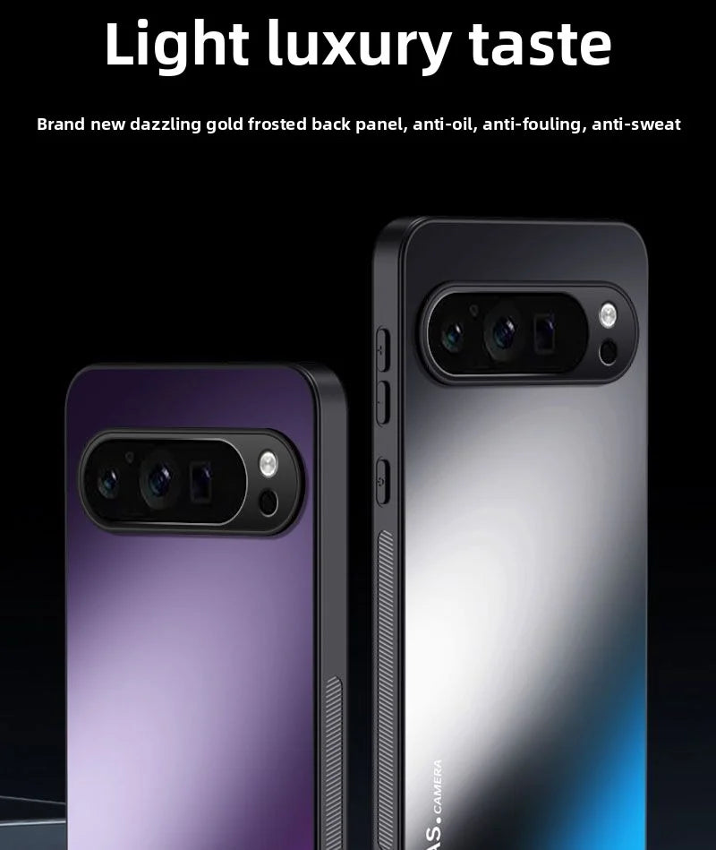 Magnetische Ring Stand Hülle für Google Pixel 10/9/8/7 Pro XL | Matt & Robust Handyhülle JLR Design