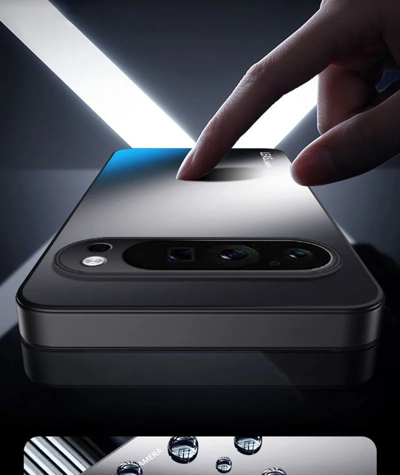 Magnetische Ring Stand Hülle für Google Pixel 10/9/8/7 Pro XL | Matt & Robust Handyhülle JLR Design