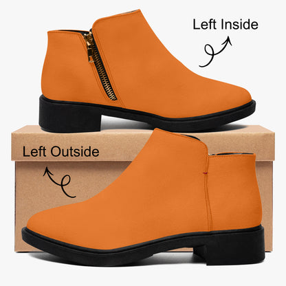 Mango Tango elegante Reißverschluss-Stiefeletten Stiefeletten JLR Design