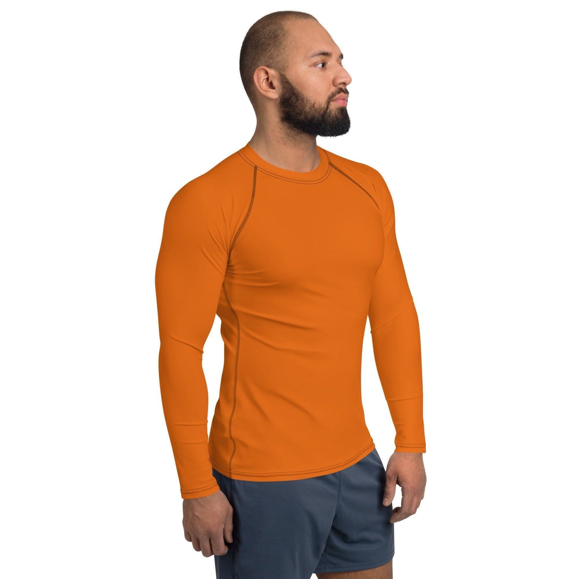 Mango Tango Herren Rash Guard Rash Guard 54.99 4-Wege, Atmungsaktiv, bequem, einfarbig, Elastan, Flachnaht, Guard, Hautschutz, Kompression, Langarmshirt, Mango, Männermode, Orange, Outdoor, Polyester, Rash, Sand, Schwimmen, Sonnenschutz, Sportbekleidung, Strandmode, Stretchstoff, Surfen, Tango, trocknend, Wassersport, Wind JLR Design