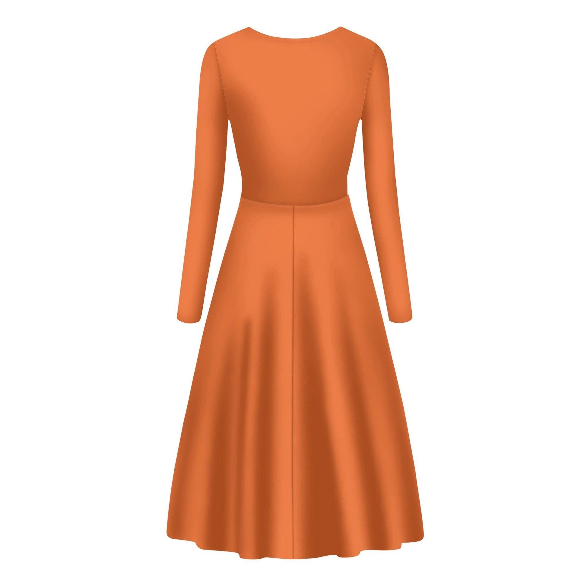 Mango Tango Long Sleeve Dress Long Sleeve Dress 59.99 Dress, Long, Mango, Sleeve, Tango JLR Design