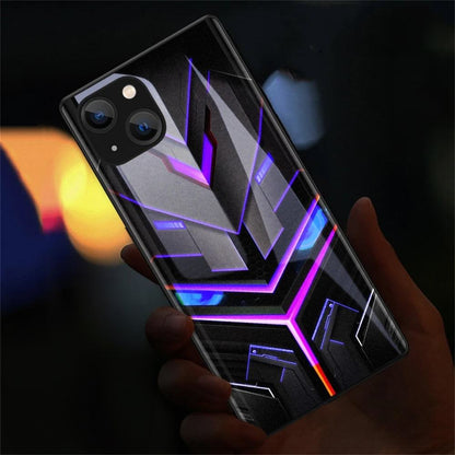 Mech Smart Led Handyhülle für Samsung S24/S23/S22/Ultra/Plus Cover JLR Design