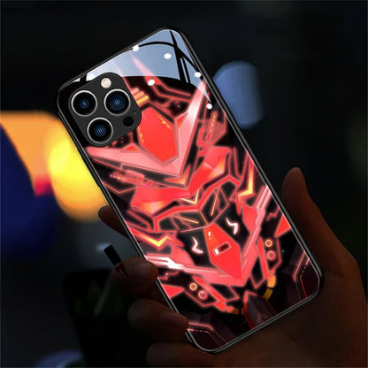 Mech Smart Led Handyhülle für Samsung S24/S23/S22/Ultra/Plus Cover JLR Design