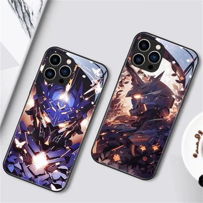 Mecha Warrior LED Iphone Hülle für Iphon 13/14/15/Plus/Pro/Max Phone Case 39.99 Apple, Cover, Design, LED, Mecha, Warrior JLR Design