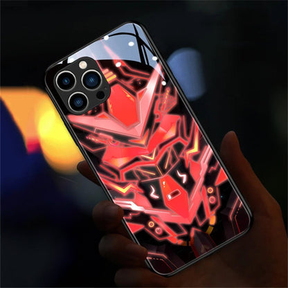 Mecha Warrior LED Iphone Hülle für Iphon 13/14/15/Plus/Pro/Max Phone Case 39.99 Apple, Cover, Design, LED, Mecha, Warrior JLR Design