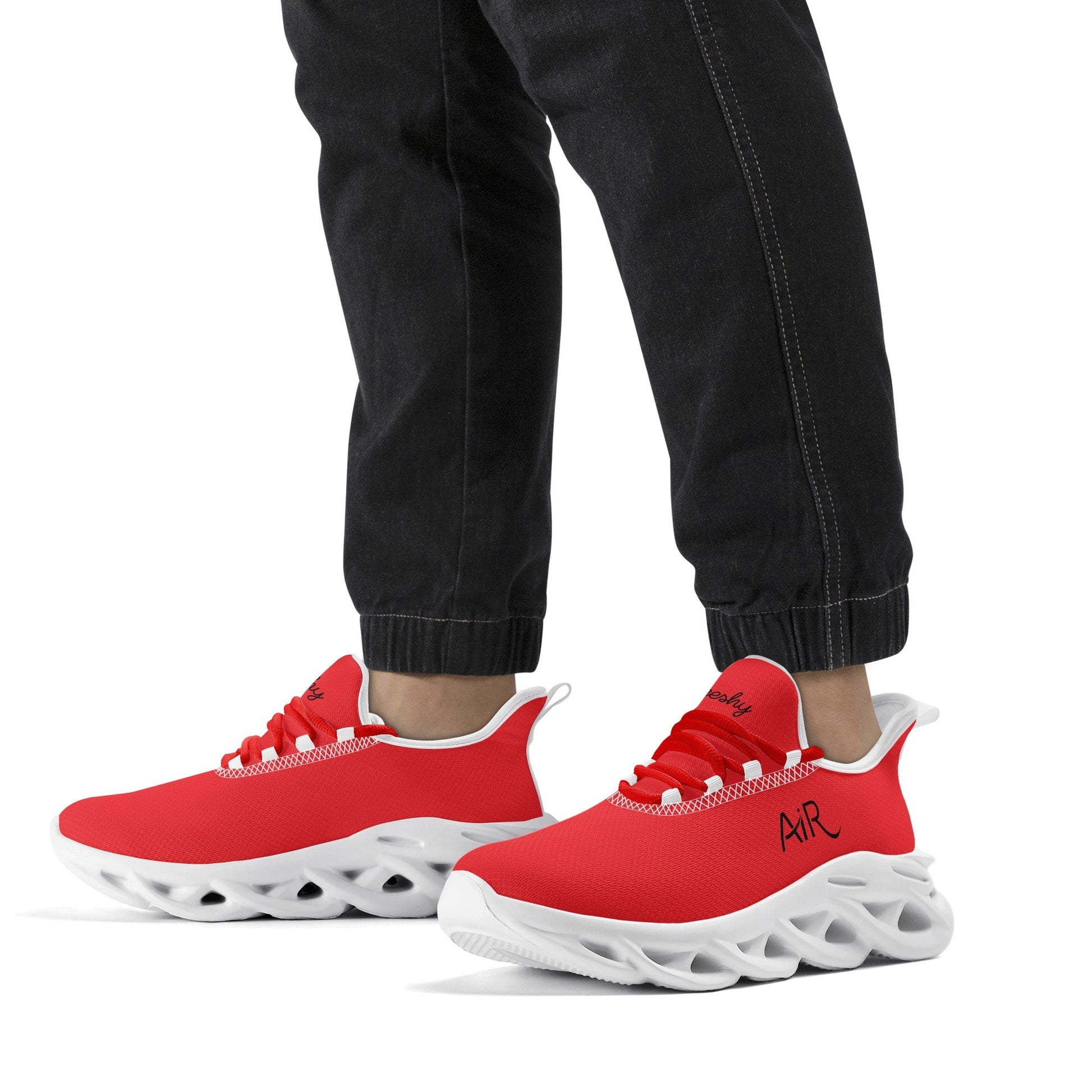 meeshy AIR Athletic Sneaker - Alizarinrot - Herren Sneaker JLR Design