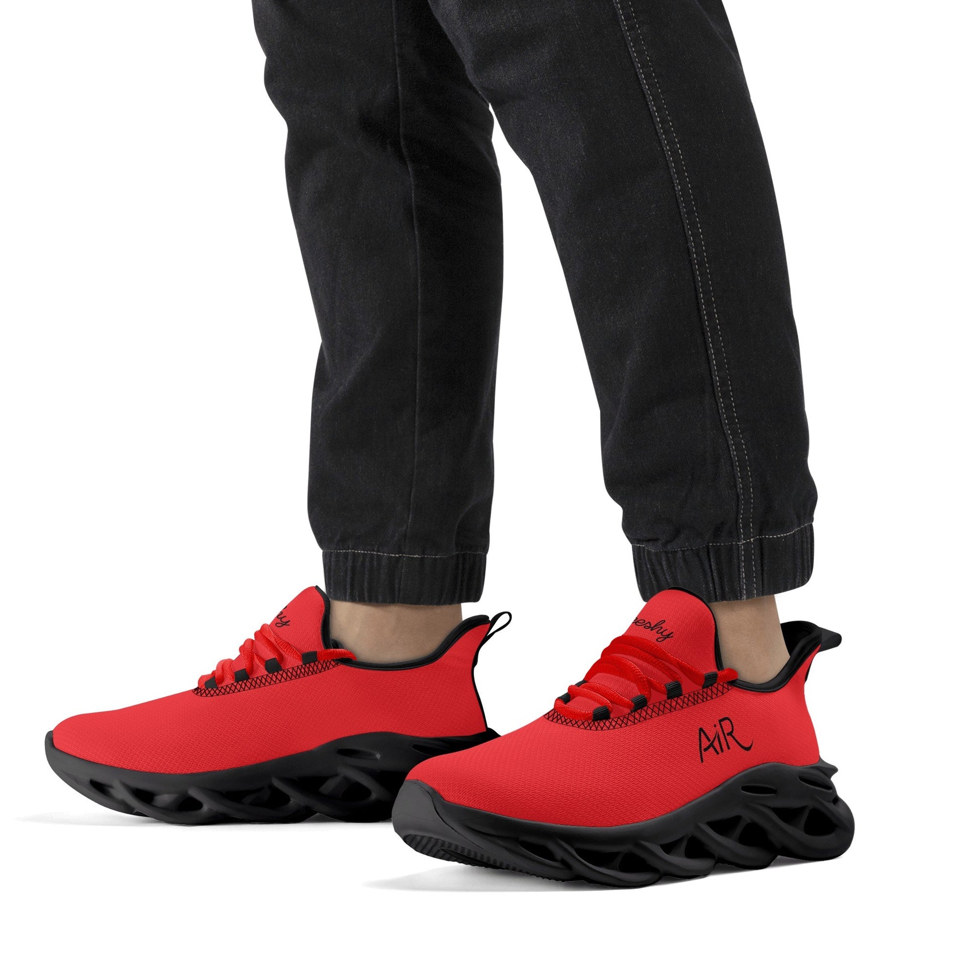meeshy AIR Athletic Sneaker - Alizarinrot - Herren Sneaker JLR Design