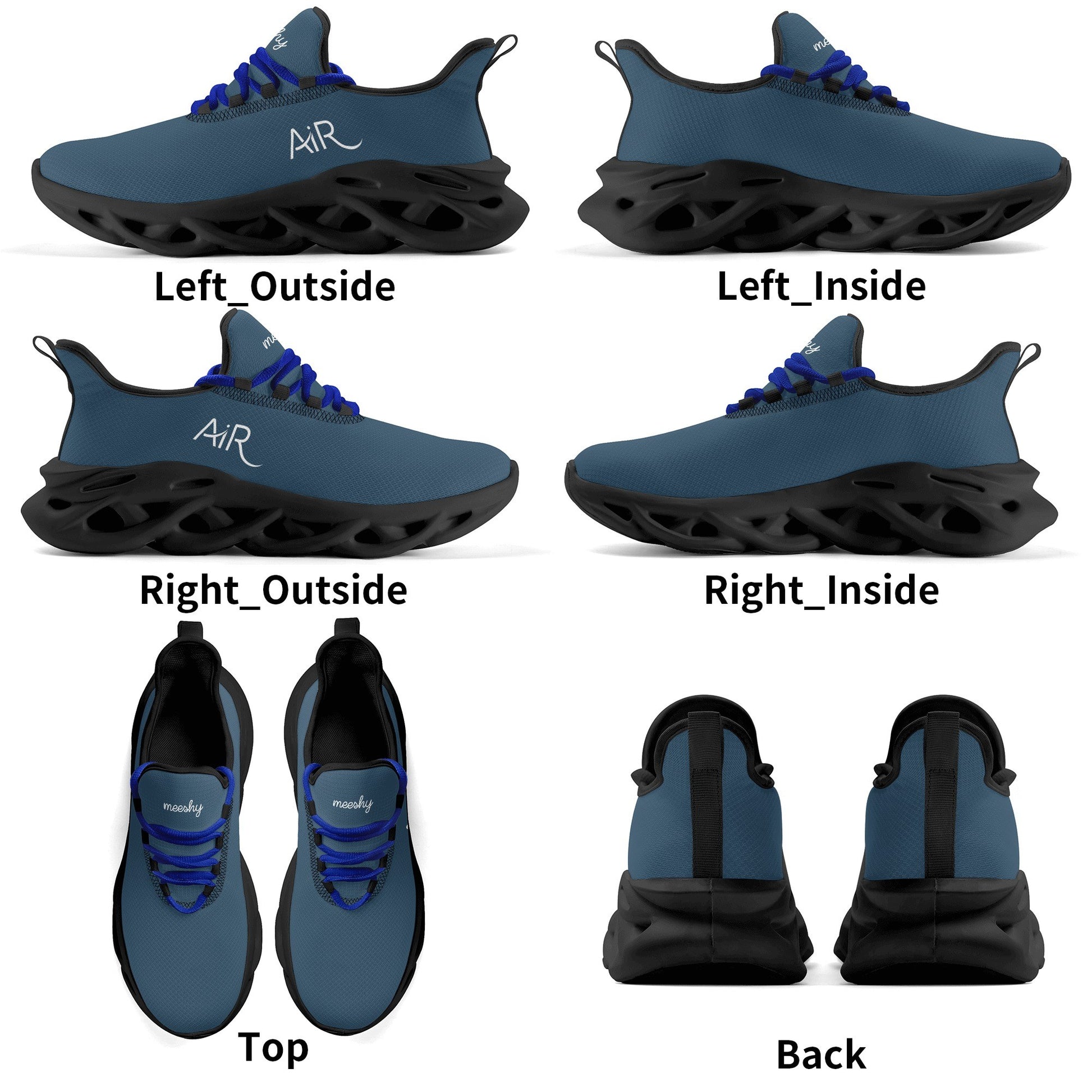 meeshy AIR Athletic Sneaker - Arapawa - Damen Sneaker JLR Design