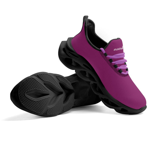 meeshy AIR Athletic Sneaker - Aubergine - Damen Sneaker JLR Design