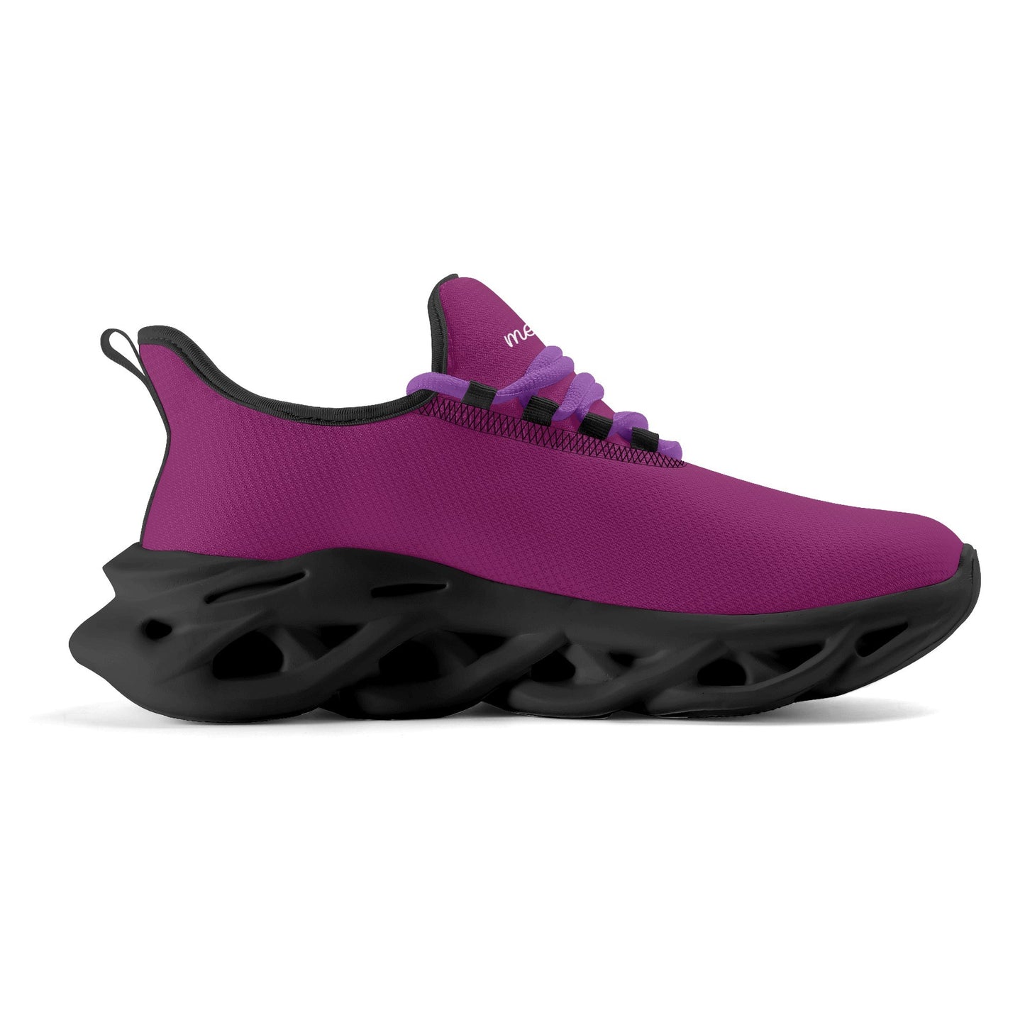 meeshy AIR Athletic Sneaker - Aubergine - Damen Sneaker JLR Design