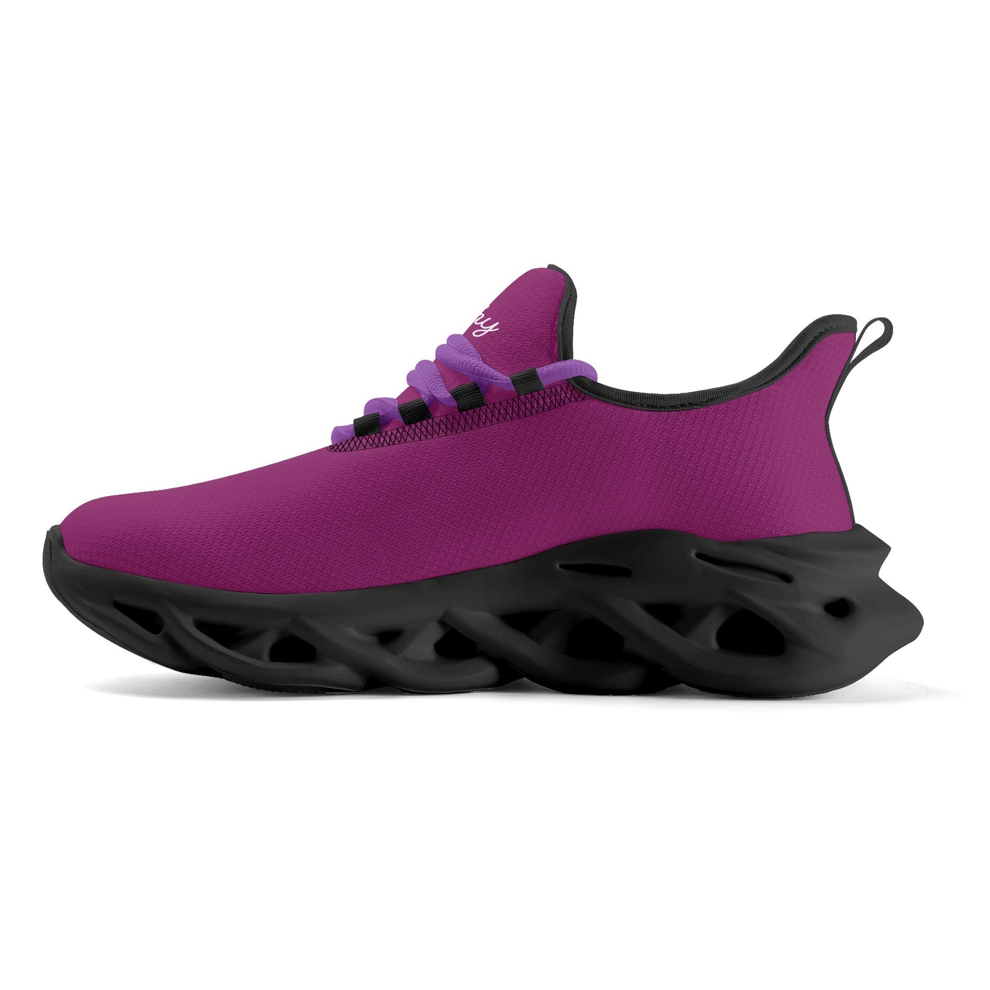 meeshy AIR Athletic Sneaker - Aubergine - Damen Sneaker JLR Design