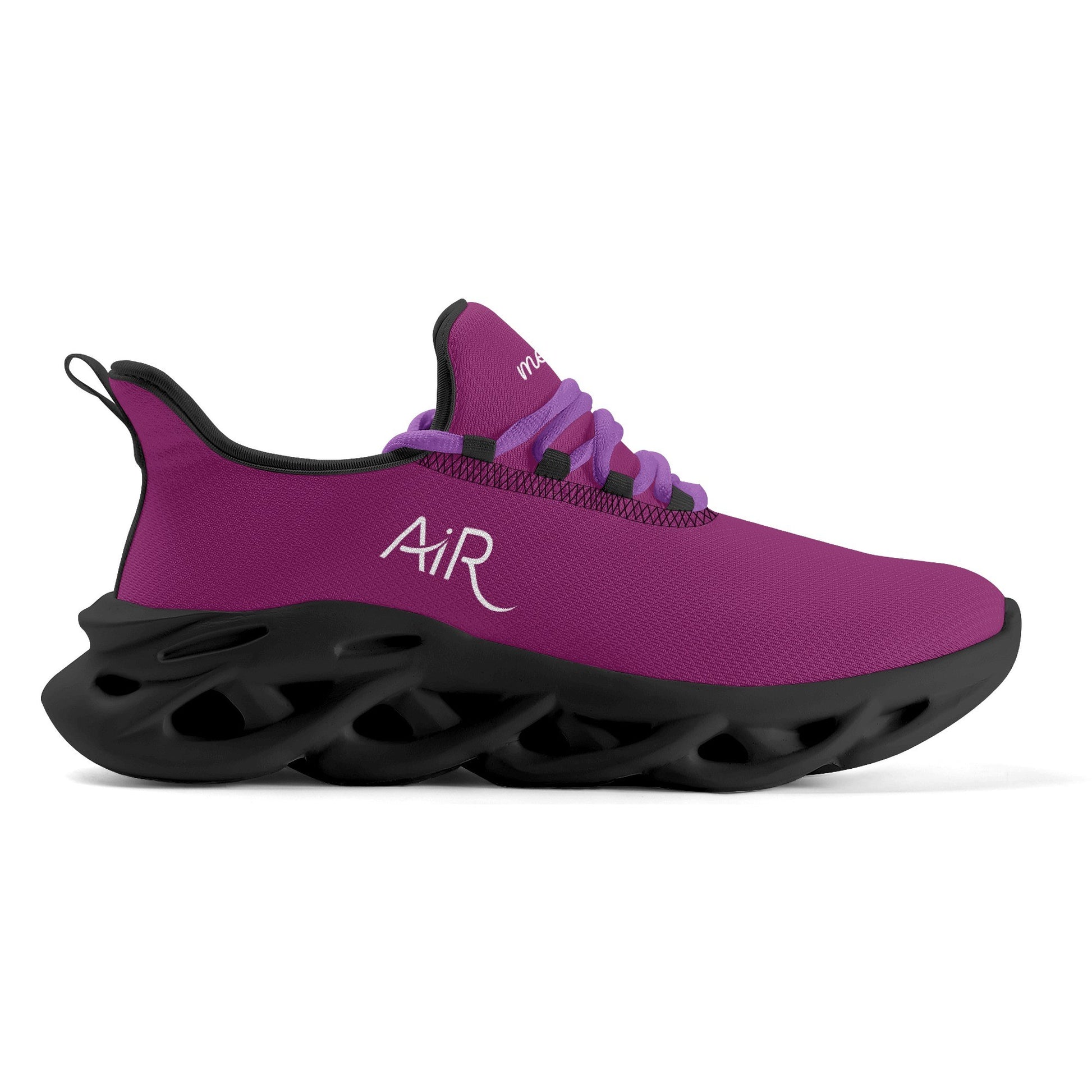meeshy AIR Athletic Sneaker - Aubergine - Damen Sneaker JLR Design