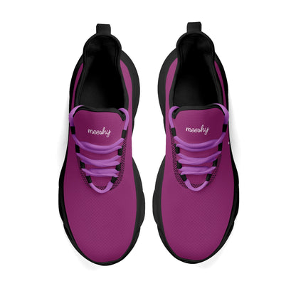 meeshy AIR Athletic Sneaker - Aubergine - Damen Sneaker JLR Design
