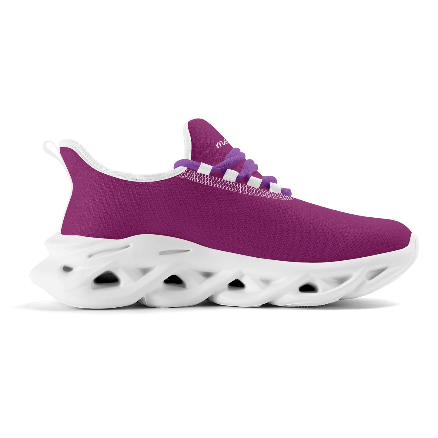 meeshy AIR Athletic Sneaker - Aubergine - Damen Sneaker JLR Design