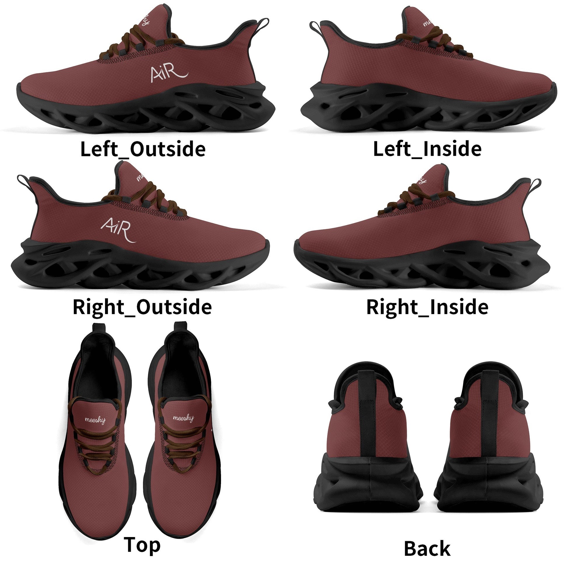 meeshy AIR Athletic Sneaker - Auburn - Herren Sneaker JLR Design