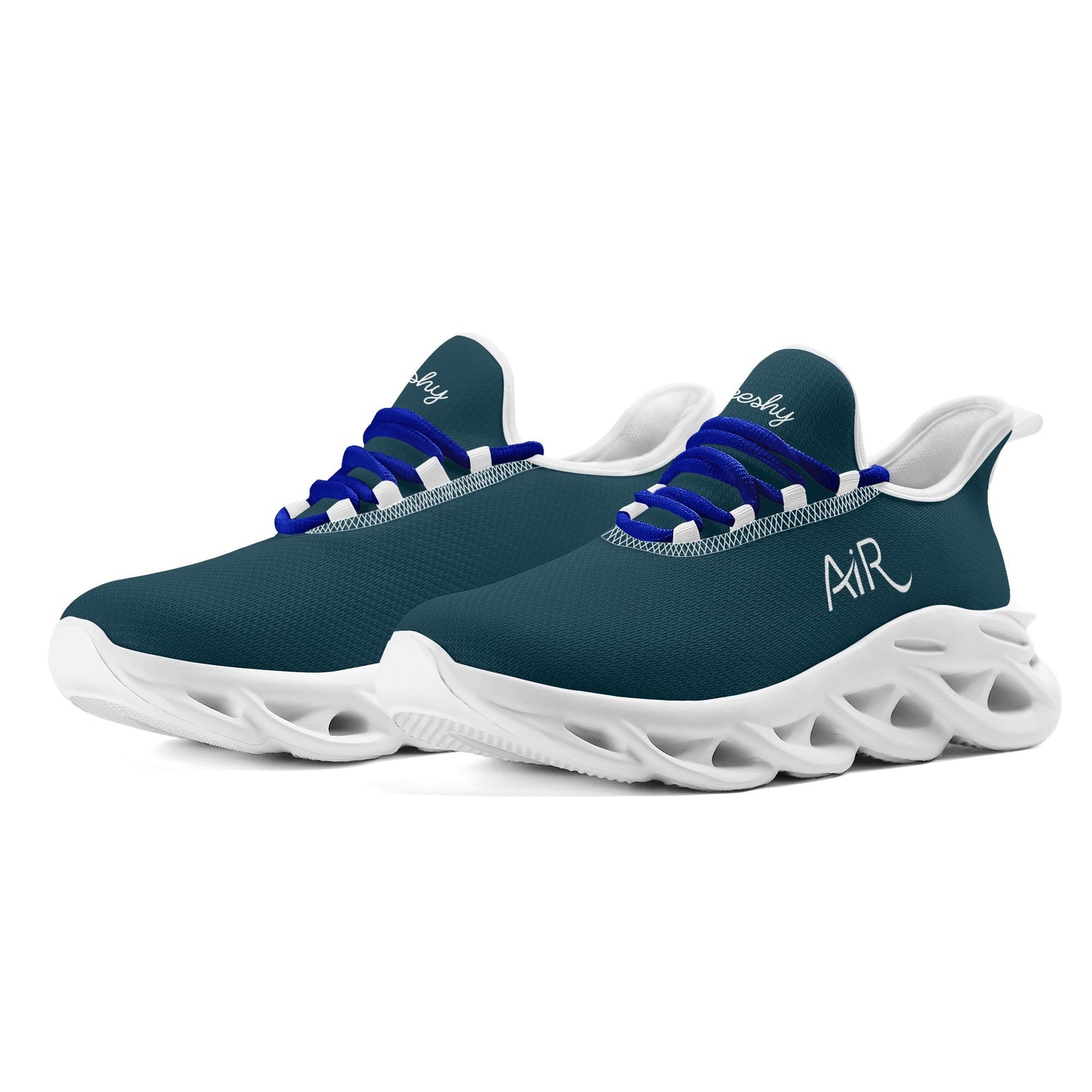meeshy AIR Athletic Sneaker - Blauwal - Damen Sneaker JLR Design