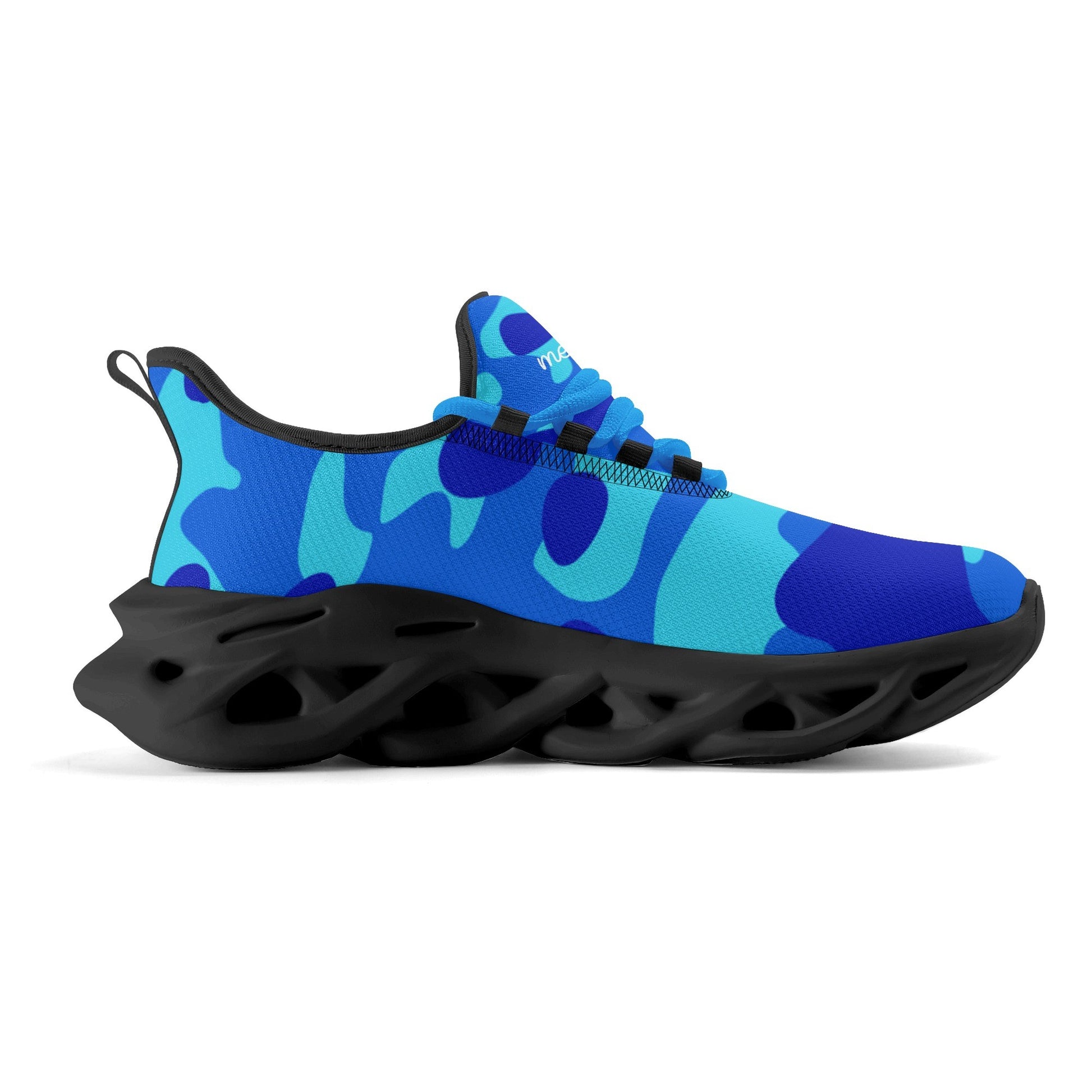 meeshy AIR Athletic Sneaker - Blue Camouflage - Herren Sneaker JLR Design
