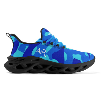 meeshy AIR Athletic Sneaker - Blue Camouflage - Herren Sneaker JLR Design