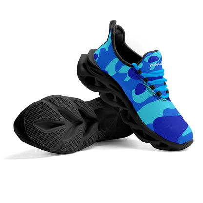 meeshy AIR Athletic Sneaker - Blue Camouflage - Herren Sneaker JLR Design