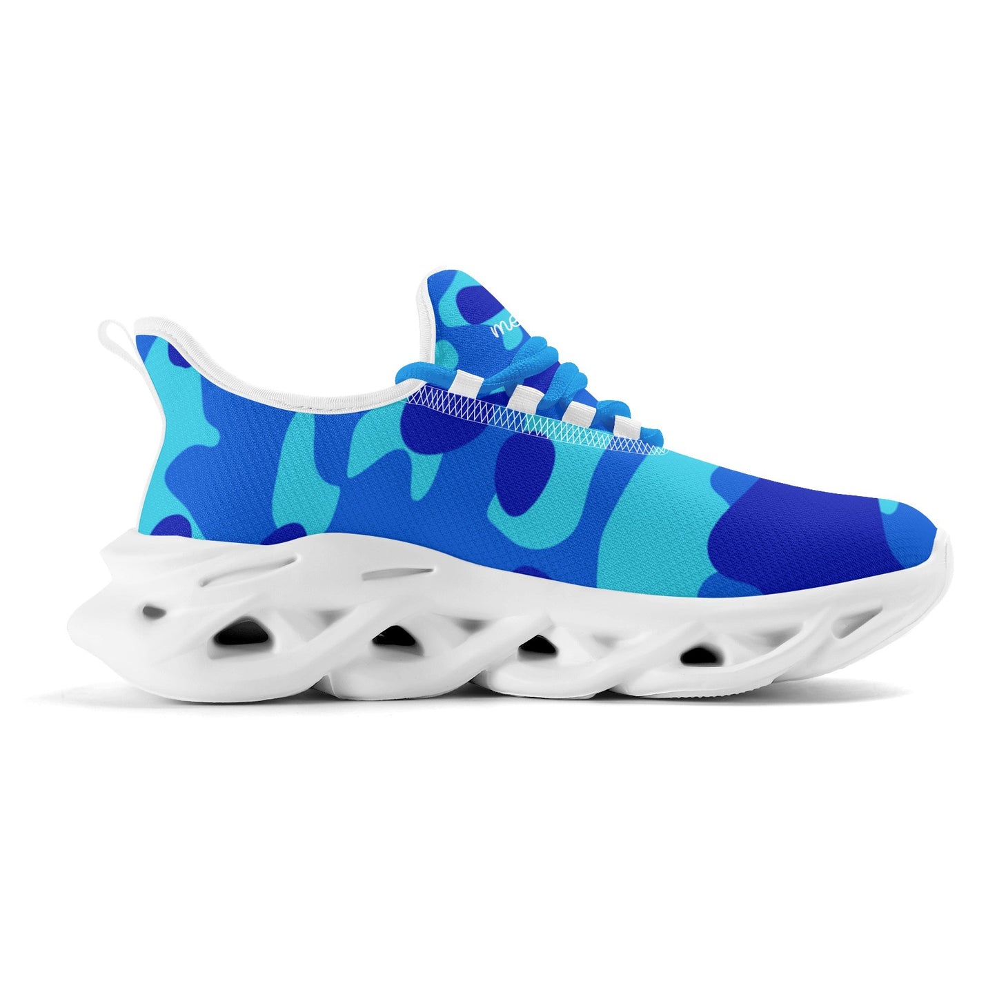 meeshy AIR Athletic Sneaker - Blue Camouflage - Herren Sneaker JLR Design