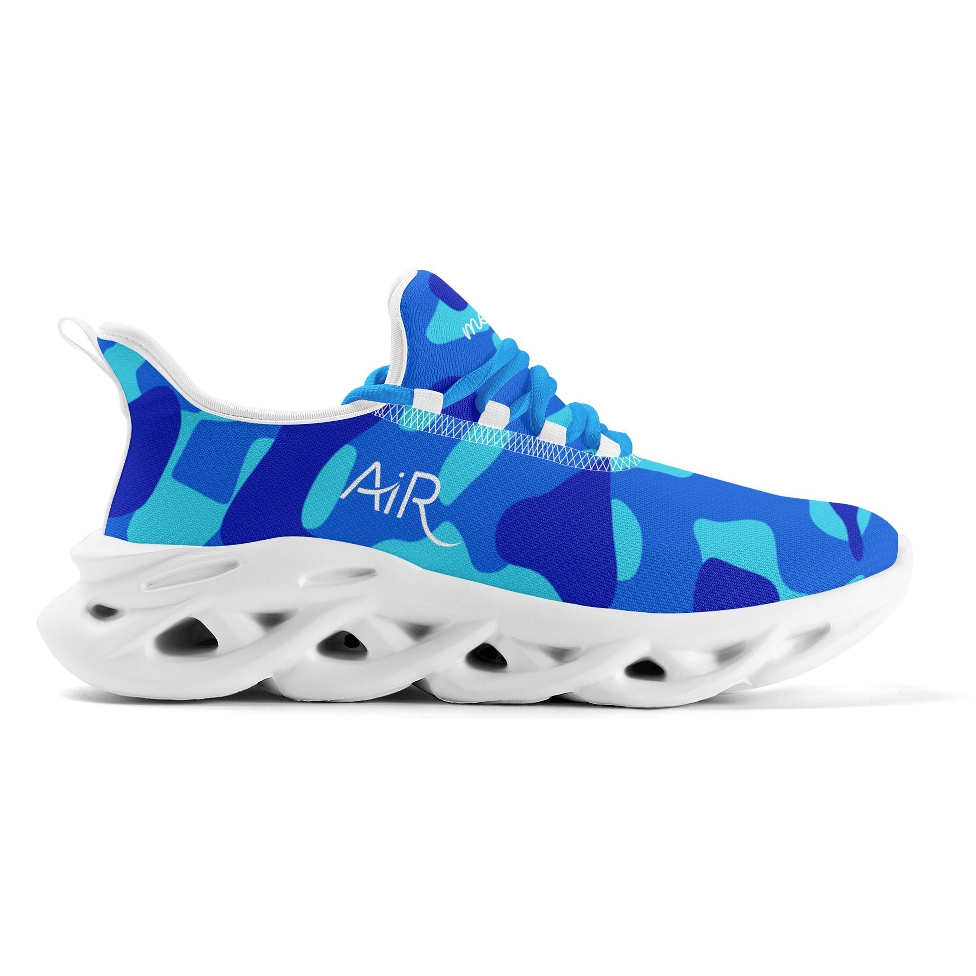 meeshy AIR Athletic Sneaker - Blue Camouflage - Herren Sneaker JLR Design
