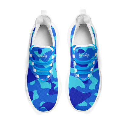 meeshy AIR Athletic Sneaker - Blue Camouflage - Herren Sneaker JLR Design