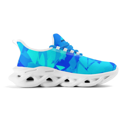meeshy AIR Athletic Sneaker - Blue Crystal - Damen Sneaker JLR Design