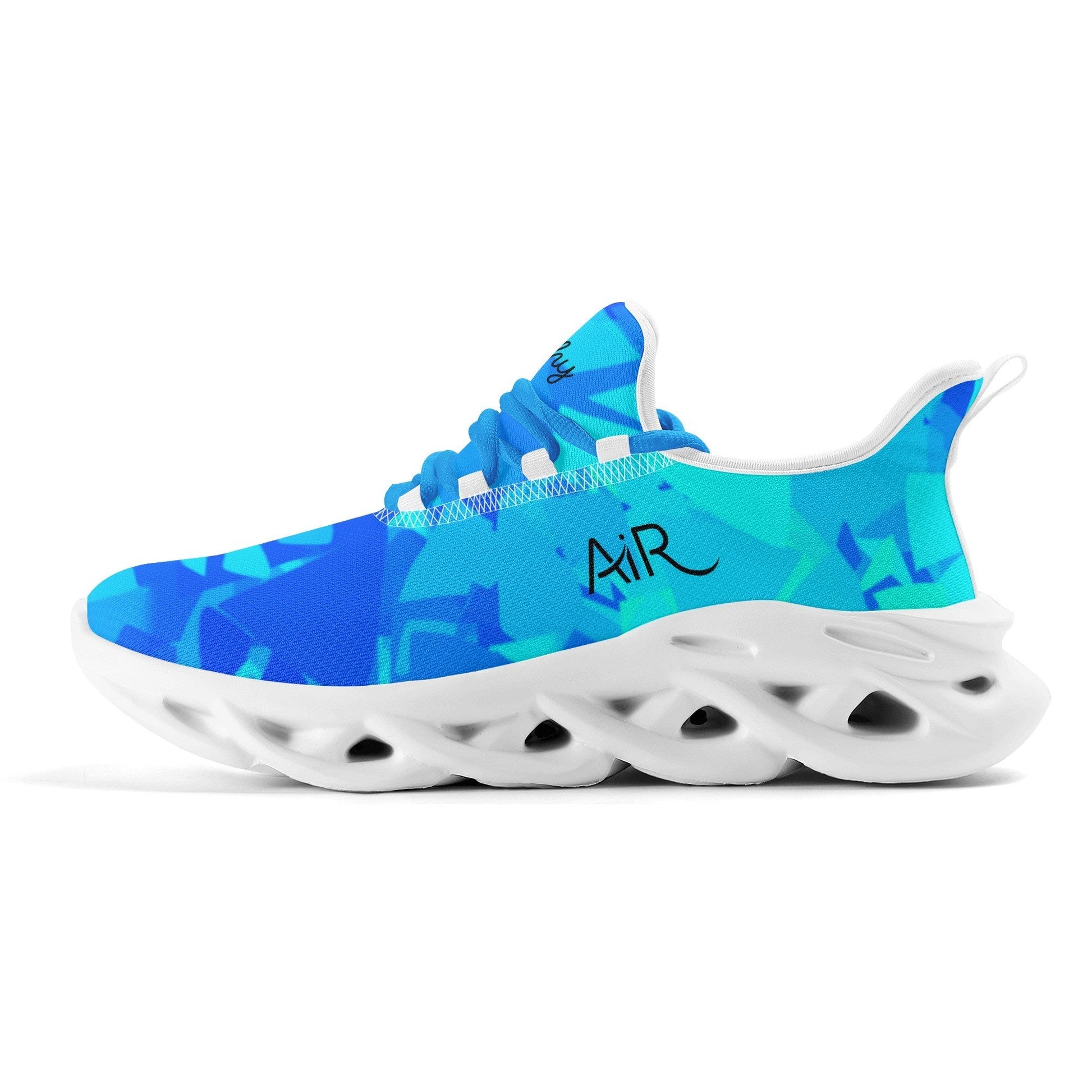 meeshy AIR Athletic Sneaker - Blue Crystal - Damen Sneaker JLR Design