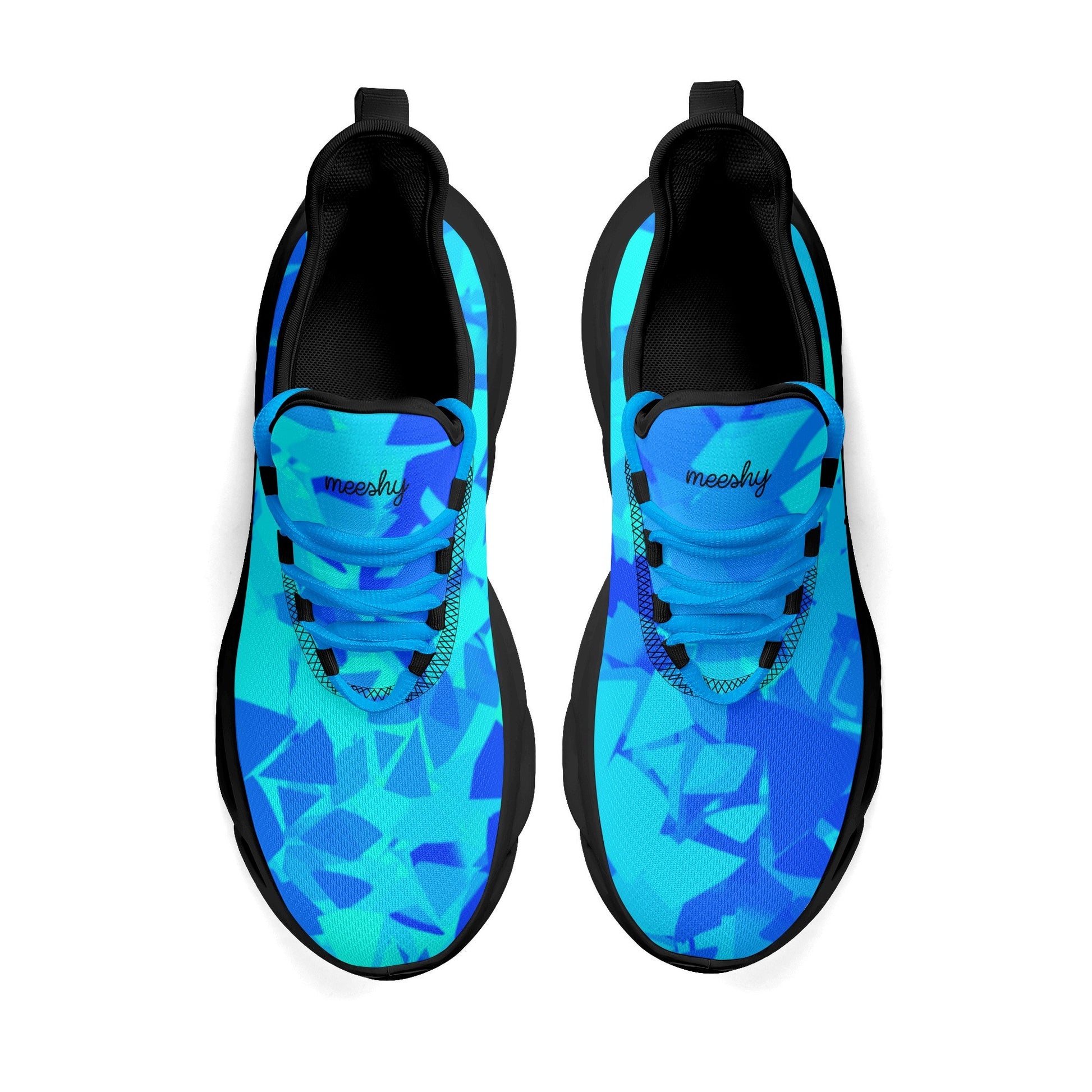 meeshy AIR Athletic Sneaker - Blue Crystal - Herren Sneaker JLR Design