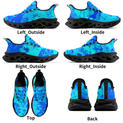 meeshy AIR Athletic Sneaker - Blue Crystal - Herren Sneaker JLR Design
