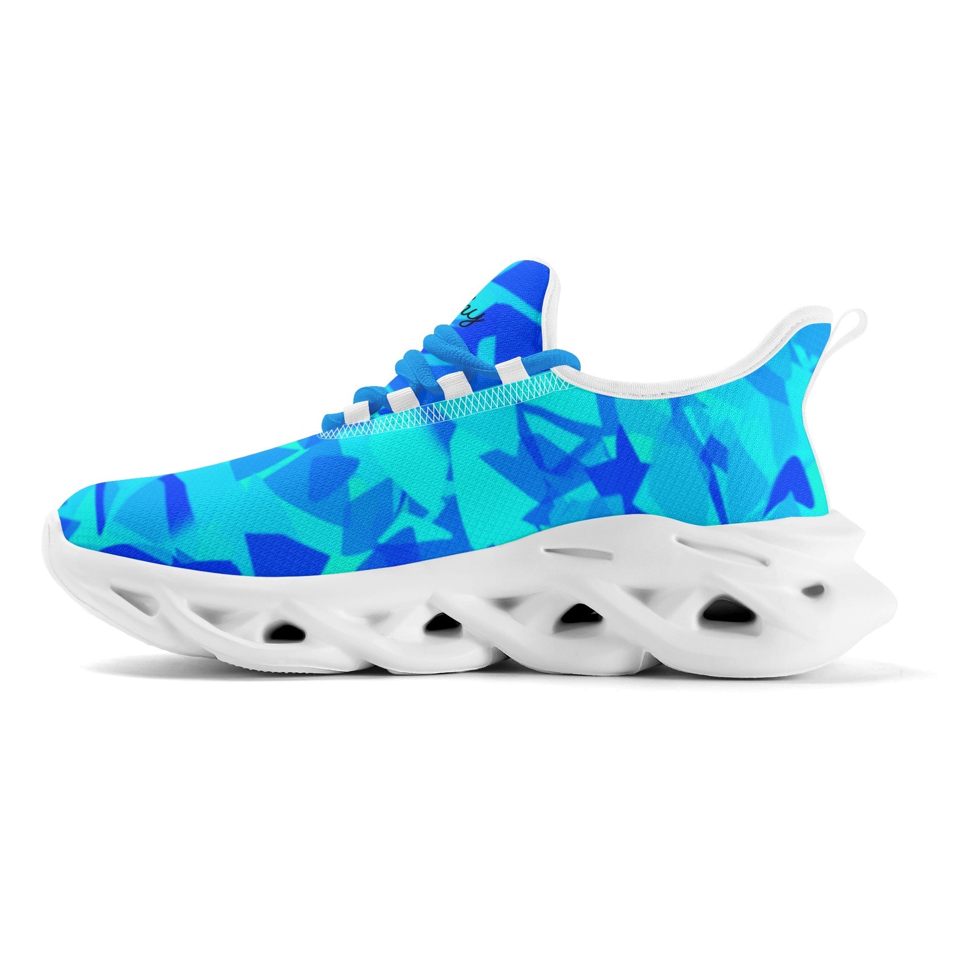 meeshy AIR Athletic Sneaker - Blue Crystal - Herren Sneaker JLR Design