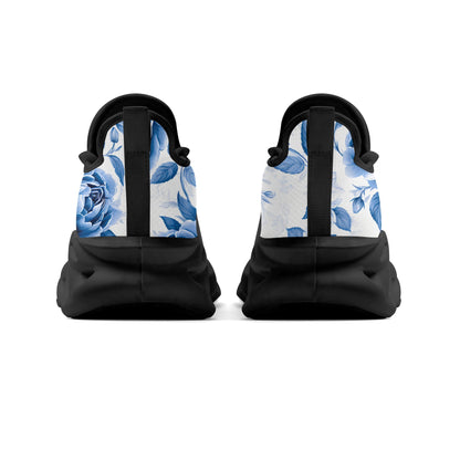meeshy AIR Athletic Sneaker - Blue Flowers - Herren Sneaker JLR Design