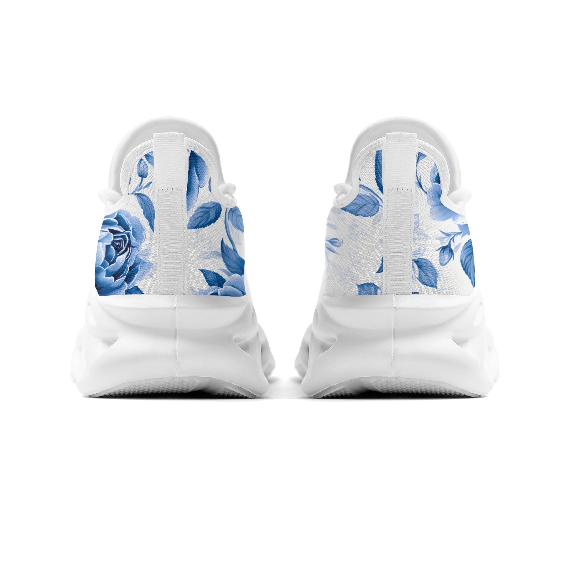 meeshy AIR Athletic Sneaker - Blue Flowers - Herren Sneaker JLR Design