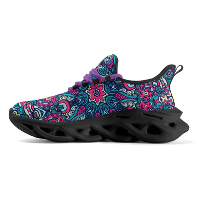 meeshy AIR Athletic Sneaker - Boho Style v3 - Damen Sneaker JLR Design