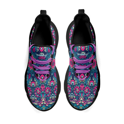 meeshy AIR Athletic Sneaker - Boho Style v3 - Damen Sneaker JLR Design