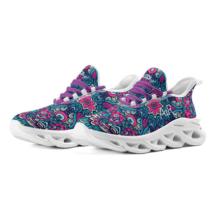 meeshy AIR Athletic Sneaker - Boho Style v3 - Damen Sneaker JLR Design
