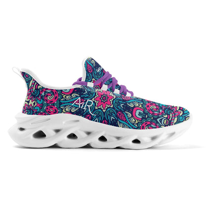 meeshy AIR Athletic Sneaker - Boho Style v3 - Damen Sneaker JLR Design