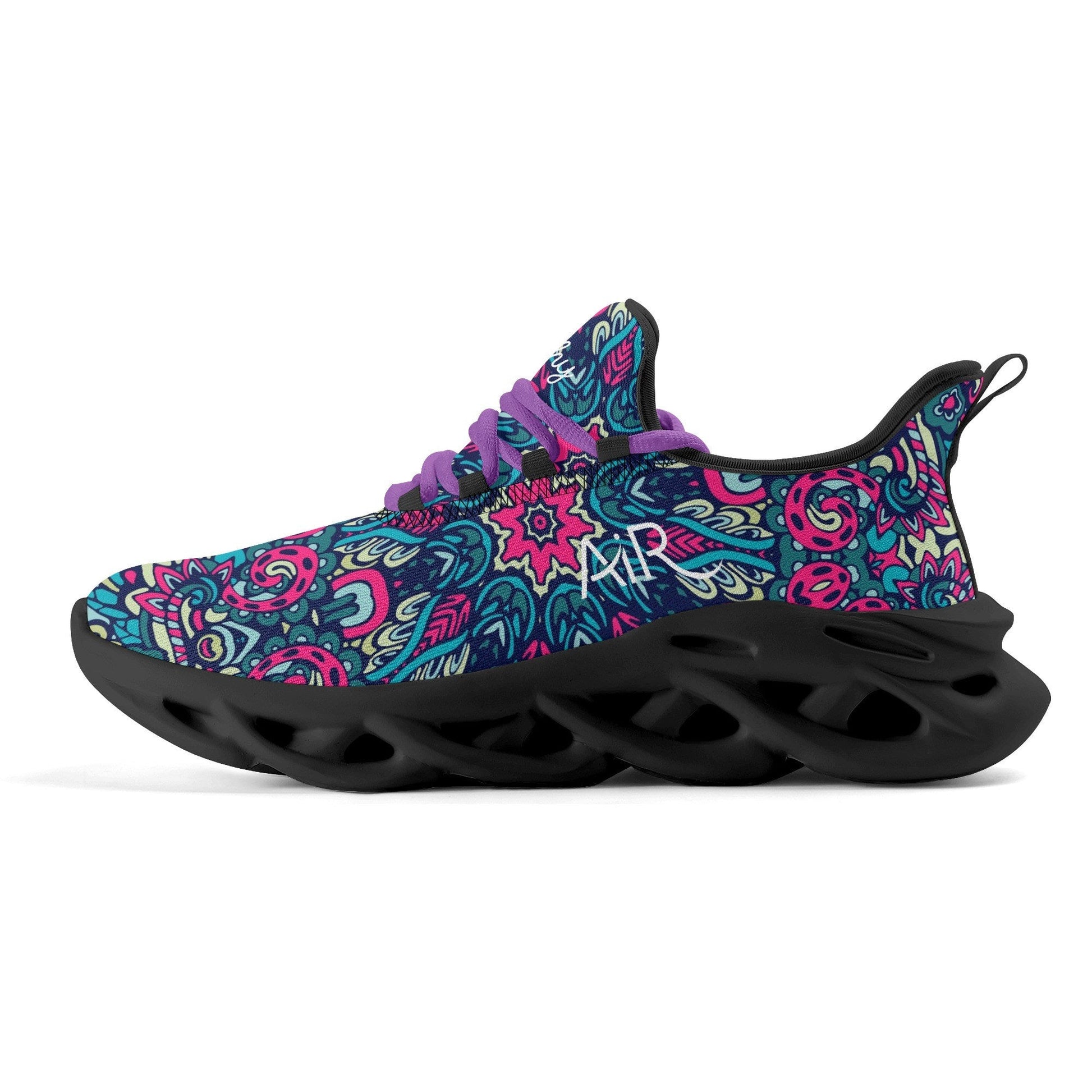 meeshy AIR Athletic Sneaker - Boho Style v3 - Damen Sneaker JLR Design