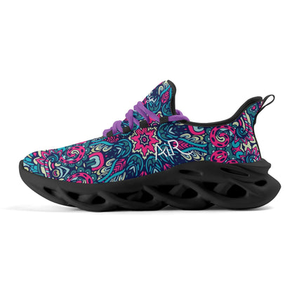 meeshy AIR Athletic Sneaker - Boho Style v3 - Damen Sneaker JLR Design